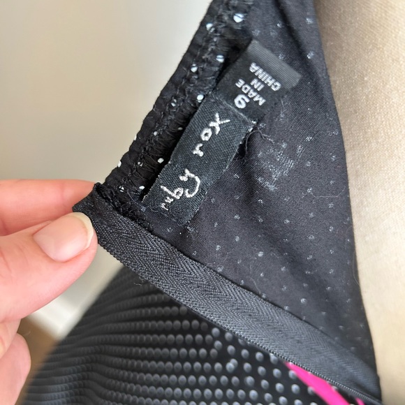 RETRO RUBY ROX Polka Dot Midi Swing Dress Size 8 - Picture 5 of 7